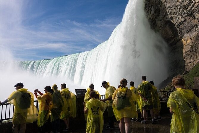 Niagara: Behind The Falls, Skylon Tower Ticket & Tesla Audio Tour - Journey Behind the Falls: loud, wet, and closer than the railings