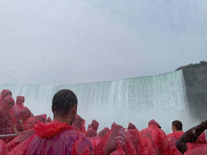 Niagara Falls Boat Cruise with Historical Walking Tour - Bridal Veil Falls and the power of the water