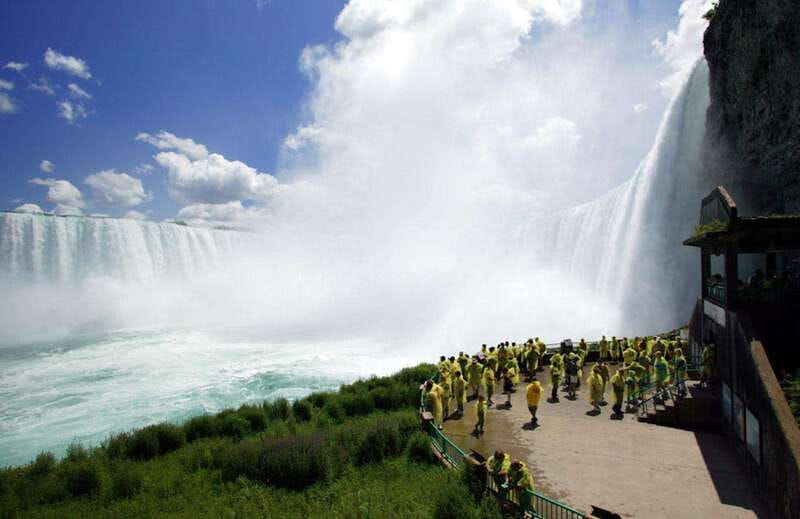 Niagara Falls: Boat, Journey Behind the Falls, & Tower Tour - Skylon Tower: Niagara from above