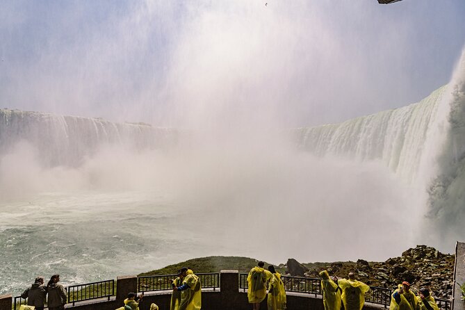 Niagara Falls Boat Ride VIP Boarding & Journey Behind the Falls - The boardwalk walk: facts, stories, and a changing pace
