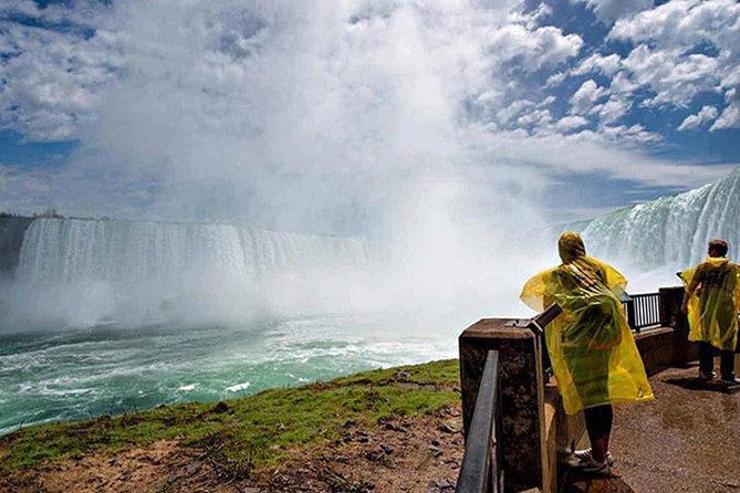 Niagara Falls Canada 3-Hour Tour w/Boat & Behind the Falls - Niagara City Cruises and the soaking you came for