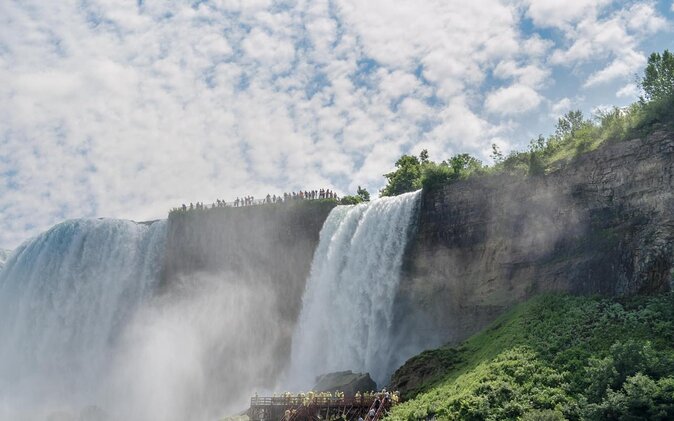 Niagara Falls Canada Helicopter Tour - Taking Off Near Whirlpool Rapids