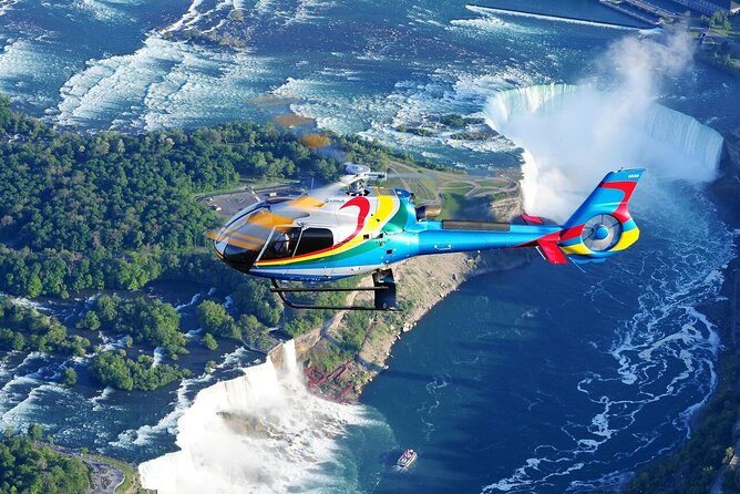 Niagara Falls Canada Helicopter Tour - Recorded Commentary Through the Headset