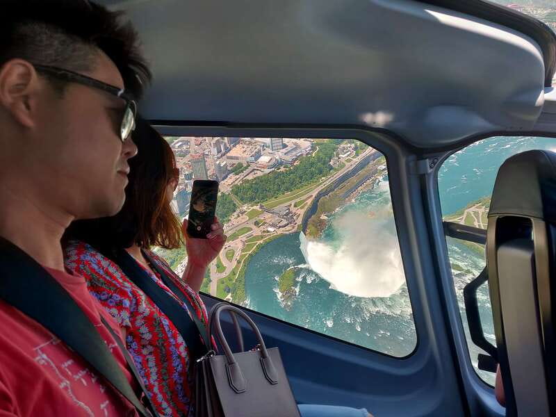 Niagara Falls, Canada: Scenic Helicopter Flight - The Return Toward Lake Erie and Toronto