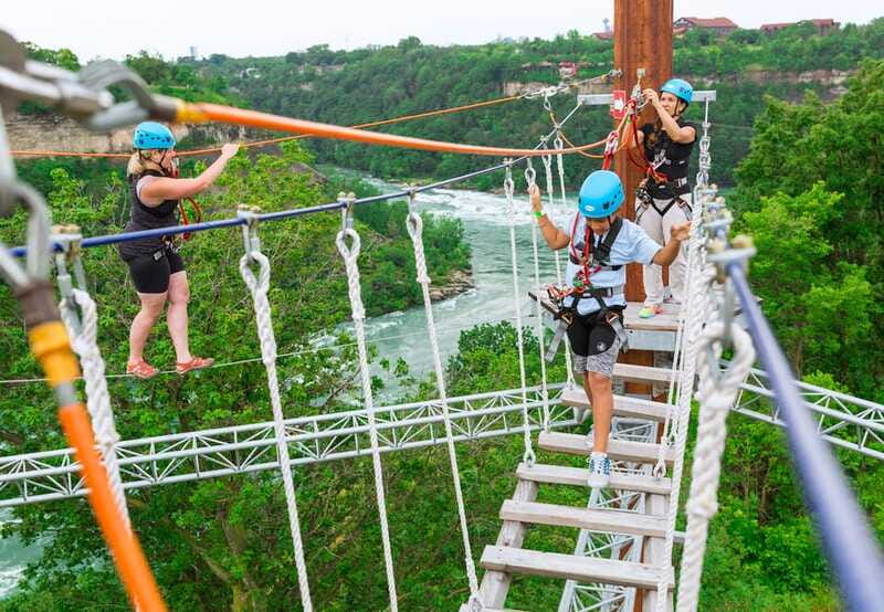 Niagara Falls, Canada: Whirlpool Adventure Ropes Course - Who will enjoy this most