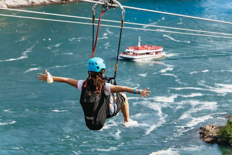 Niagara Falls, Canada: Zipline to The Falls - Starting at Clifton Hill