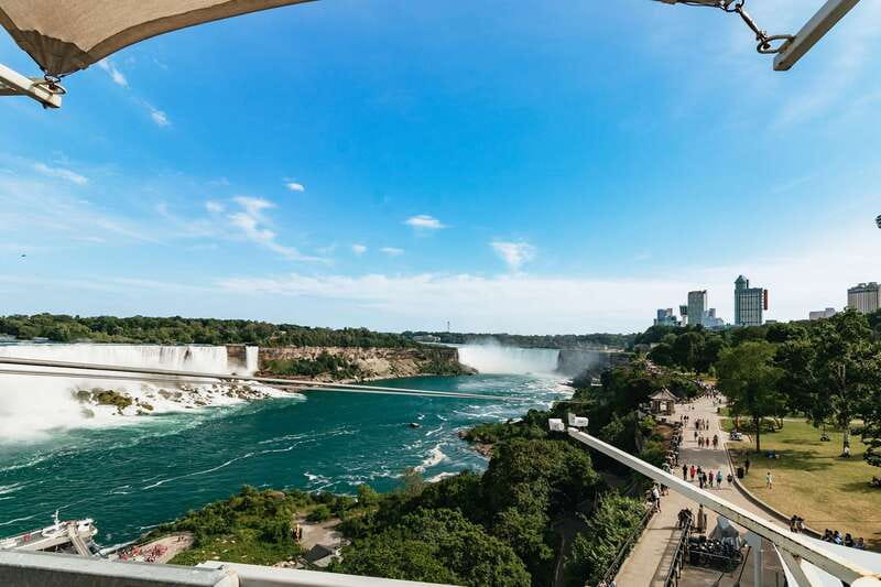 Niagara Falls, Canada: Zipline to The Falls - The Falls Observation Landing Deck