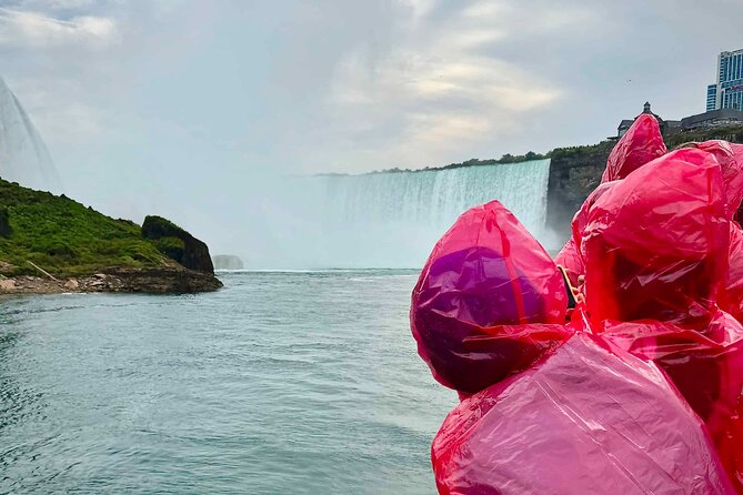 Niagara Falls Day Tour, Boat Cruise and Journey Behind the Falls - Hornblower Niagara City Cruises: the wet highlight