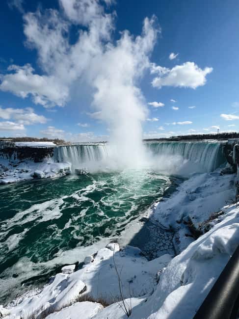 Niagara Falls from Toronto: Skip-the-Line Boat, Tower & JBF - Journey Behind the Falls is the closest quiet moment