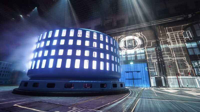 Niagara Falls: Night Tour w/ 3 Course Dinner & Light Show - Seeing Currents inside the Niagara Parks Power Station