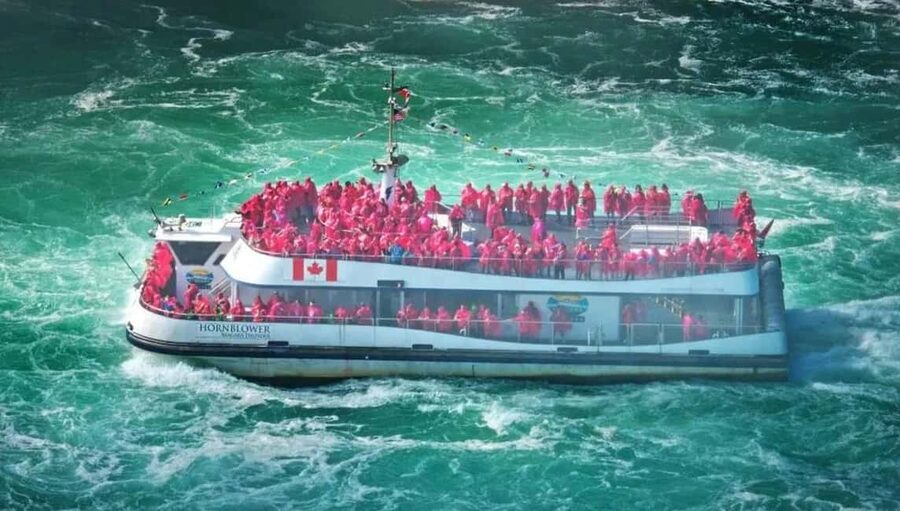 Niagara Falls: Premium Tour, Boat & Journey Behind the Falls - Niagara Whirlpool and the scenic drive