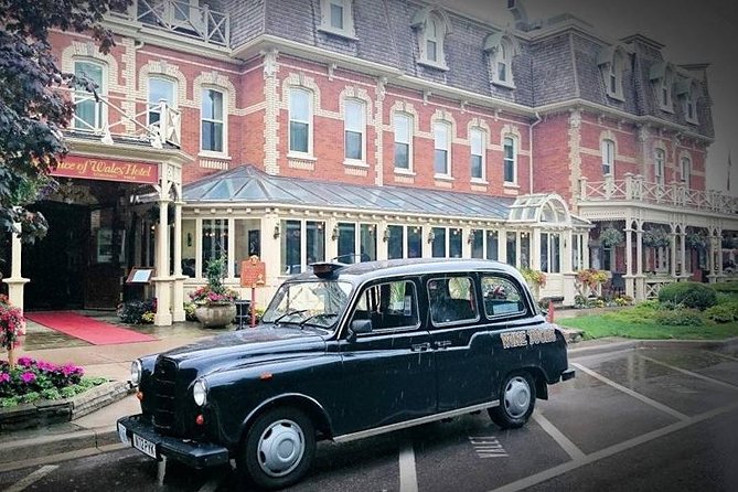Niagara-on-the-Lake Wine Tour with Lunch -Private Tour in Classic English Cab - Konzelmann pairs wine with vineyard views