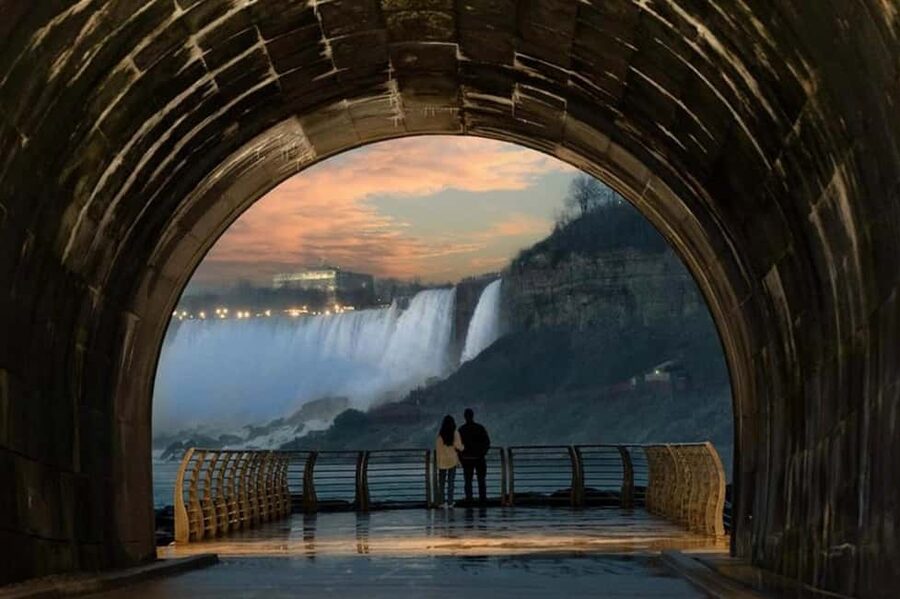 Niagara Parks: Power Pass + Falls Incline Railway - Follow the glass elevator 180 feet underground
