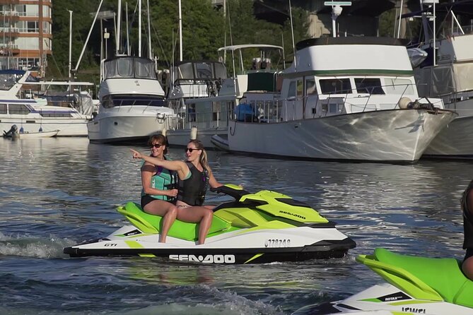 Ocean is Yours Seadoo Experience from Vancouver - Leaving Granville Island for open water