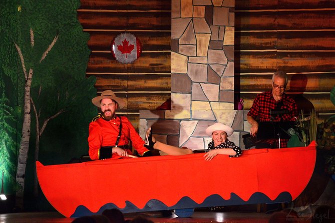 Oh Canada Eh!? Dinner Musical - Food, drinks, and overall value at $78.86