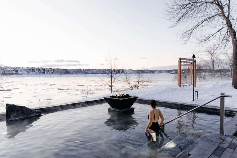 Old Quebec: Nordic Spa Thermal Experience - A Nordic spa beside Old Quebec