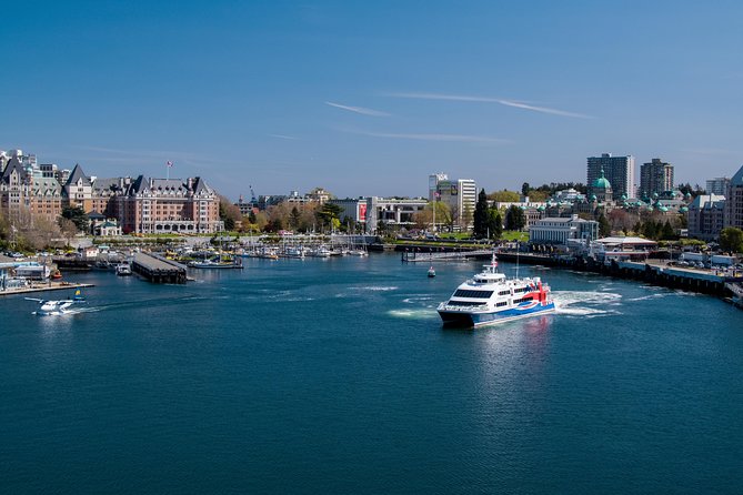 One-Way High-Speed Passenger Ferry: Victoria, BC to Seattle, WA - Arriving at Pier 69 in Seattle