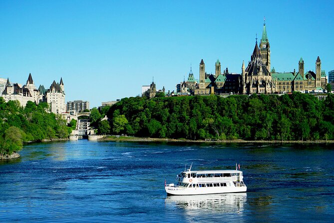 Ottawa Boat Cruise - Paul's Boat Line - Rideau Falls and the Sussex Drive homes