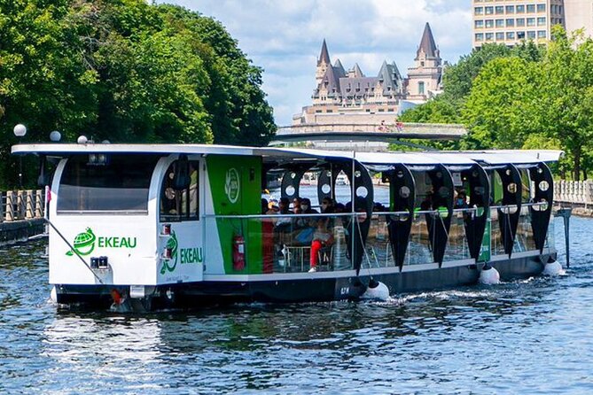 Ottawa Boat Cruise - Rideau Canal Cruise - Comfort, snacks, and the pace of the ride