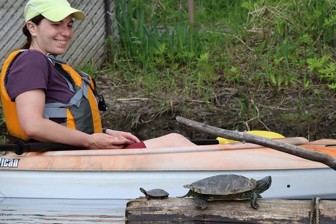 Ottawa: Ecological Reserve Kayak Tour with Turtle Sightings - Meeting the guide and getting set up