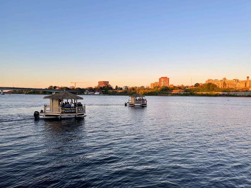 Ottawa: Floating Tiki Bar Cruise on the Ottawa River - Starting at the Ottawa Locks