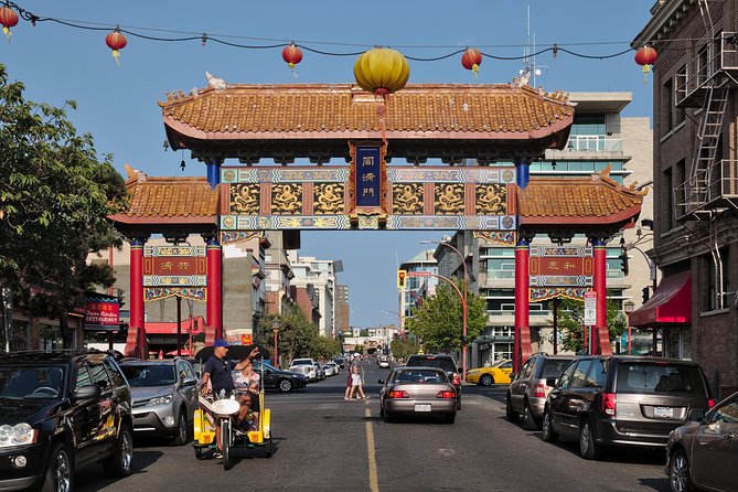 Pedicab Tour of Victoria from Cruise Ship Terminal - Forty minutes in Beacon Hill Park