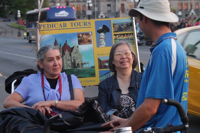 Pedicab Tour of Victoria from Cruise Ship Terminal - James Bay, heritage homes, and a local coffee stop