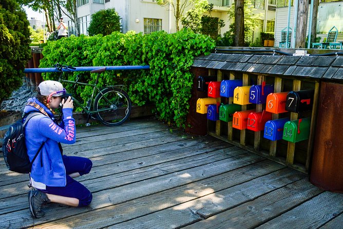Photography & Hiking in Nature - Granville Island supplies lunch and colorful details