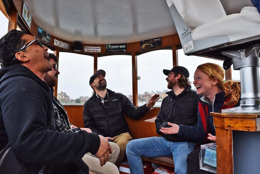 Pickle Pub Crawl: Ferry Rides and Appetizers - Songhees Park: a quieter change of scene