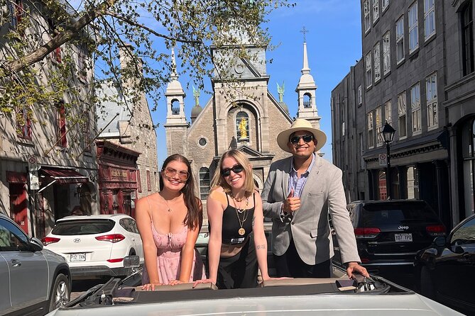 PRIVATE 2-Hour tour of Montréal in Convertible Cadillac + Murals - Where Montréal began at Pointe-à-Callière