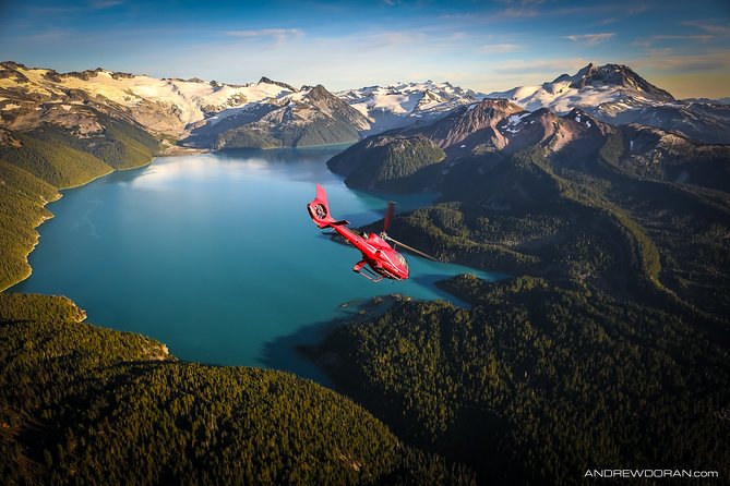 Private Whistler Helicopter Tour + Mountain Landing - Looking down on Peak 2 Peak