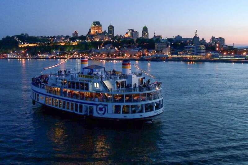 Québec City: Evening Cruise with Live DJ - A floating terrace with two moods