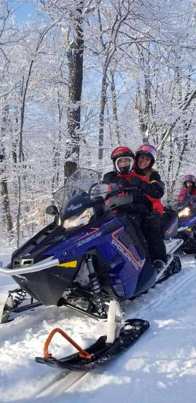 Quebec City: Guided Snowmobile Tour - Sharing one machine with a partner