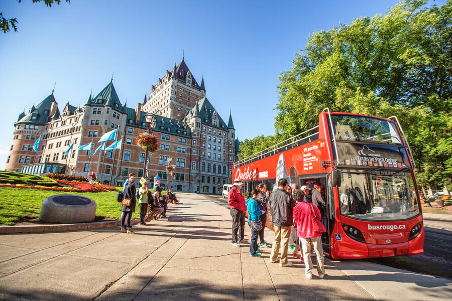 Quebec City: Hop-on Hop-off Open-Top Double Decker Bus Tour - Key points at a glance