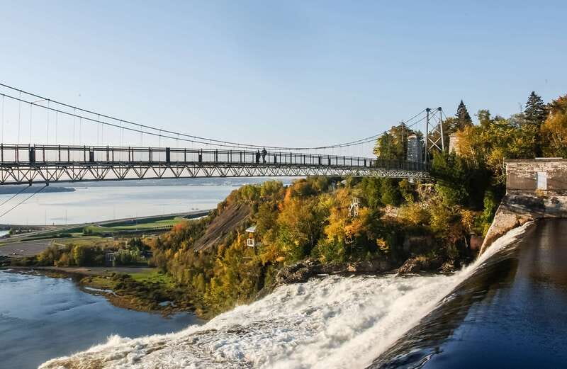 Quebec City: Montmorency Falls with Cable Car Ride - Starting at the Manufacture and the lower falls