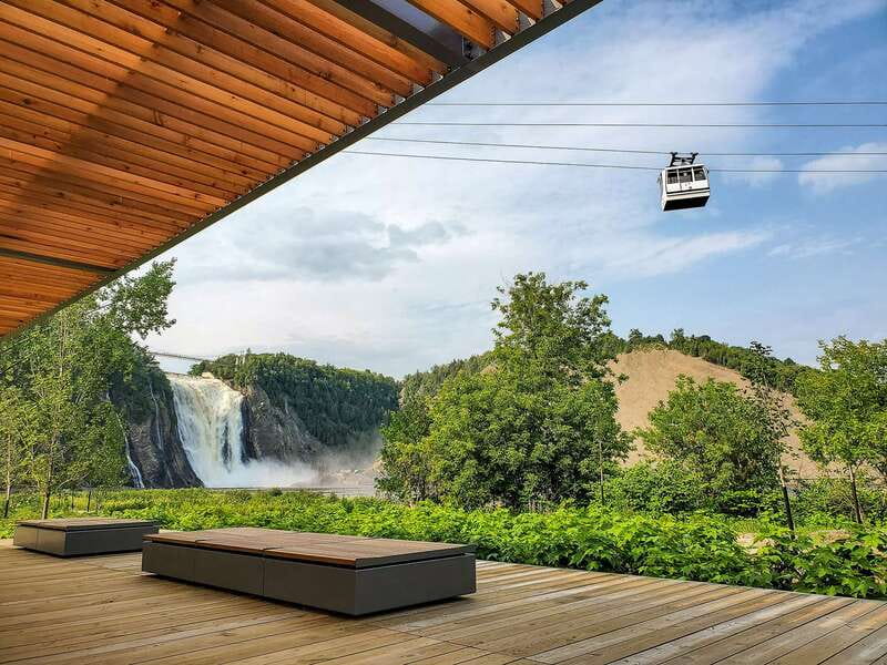 Quebec City: Montmorency Falls with Cable Car Ride - The cable car ride saves your legs