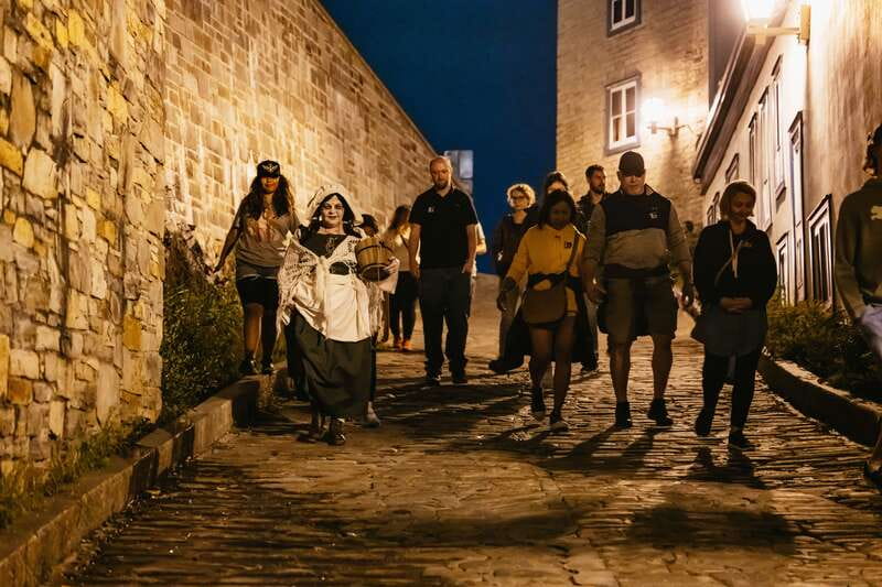 Quebec Interactive Street Theatre: "Crimes in New France" - Ten criminals and the darker side of New France