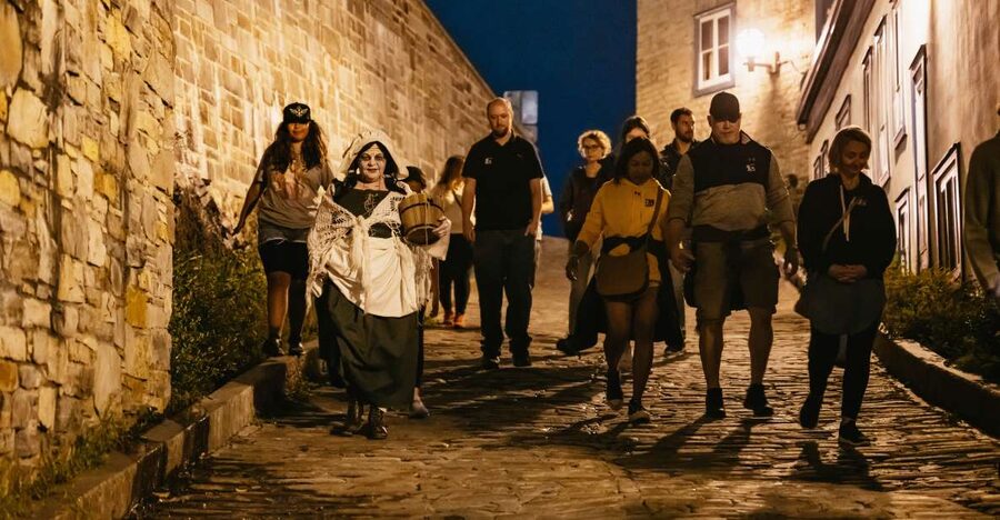 Quebec Interactive Street Theatre: "Crimes in New France" - Practical planning for your evening
