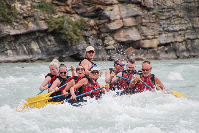 Rafting Athabasca Falls Run in Jasper - Athabasca Falls: a dramatic start