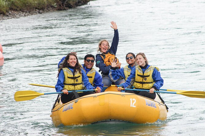 Rafting on Athabasca River Mile 5 in Jasper - What the $75.34 price really includes