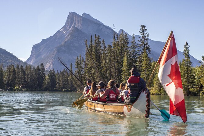 River Explorer | Big Canoe Tour in Banff National Park - Setting out from the Banff Canoe Club