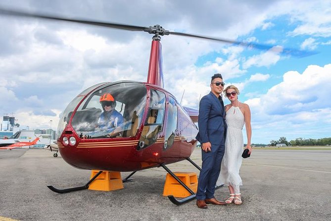 Romantic Jewel - Private Helicopter Tour for 2 - From the CNE grounds to the Don Valley Parkway