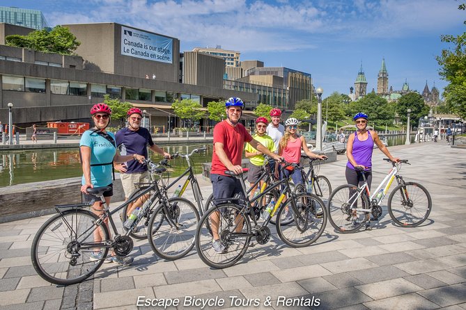 Self-Guided Biking in Ottawa-Gatineau - Following the Rideau Canal for about an hour
