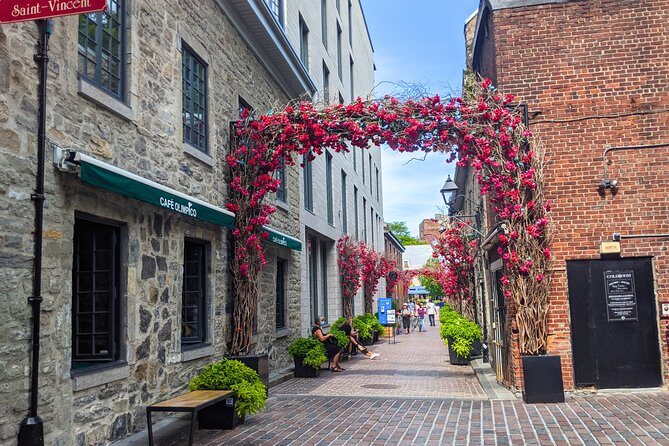 Semi-Private Old Montréal Walking Tour by Guidatour - Cours Le Royer and its restored warehouses