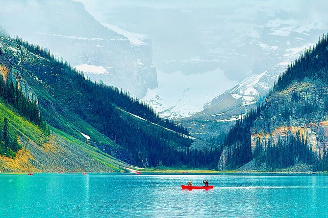 Shuttle Bus 2way BANFF to Lake louise & Moraine lake(1 hour each) - Who will enjoy this most
