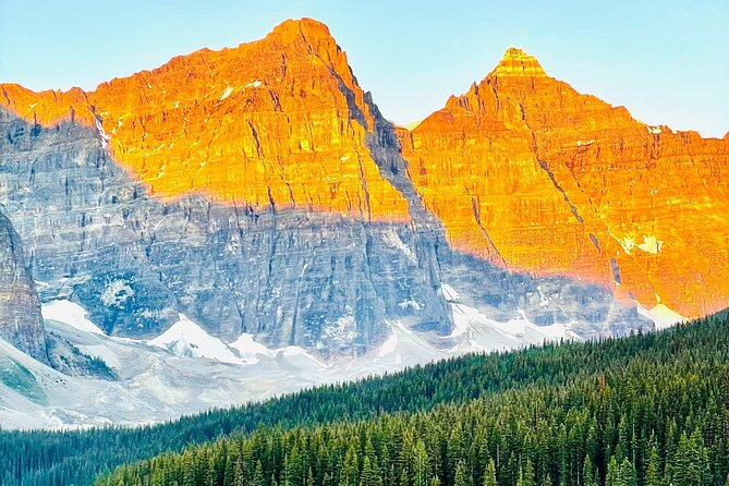 Shuttle Bus 2way BANFF to Lake louise & Moraine lake(1 hour each) - One focused hour at Lake Louise