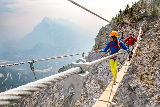 Small-Group Guided Via Ferrata Climbing with Banff's Best Views - What the Mount Norquay Explorer route really involves