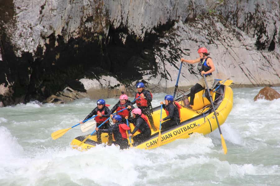 Squamish: Wet and Wild Elaho Exhilarator Rafting Experience - Forests, glaciers, and waterfalls from the river