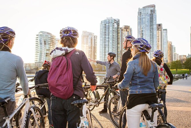 Stanley Park & Vancouver City Highlights 4 Hour Bike Tour 2 in 1 - The Aquabus makes Granville Island feel like a real journey