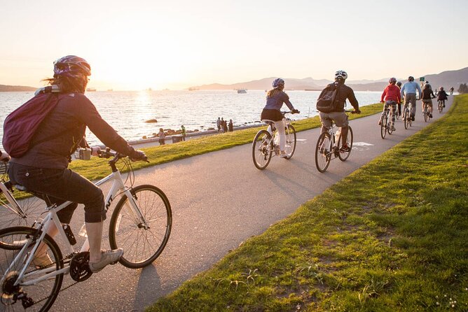 Stanley Park & Vancouver City Highlights 4 Hour Bike Tour 2 in 1 - Olympic Village shows a newer side of False Creek